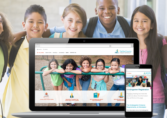 Integrated Websites for a Public School District